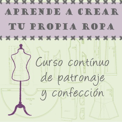 Curso costura, patronaje Madrid Hortaleza